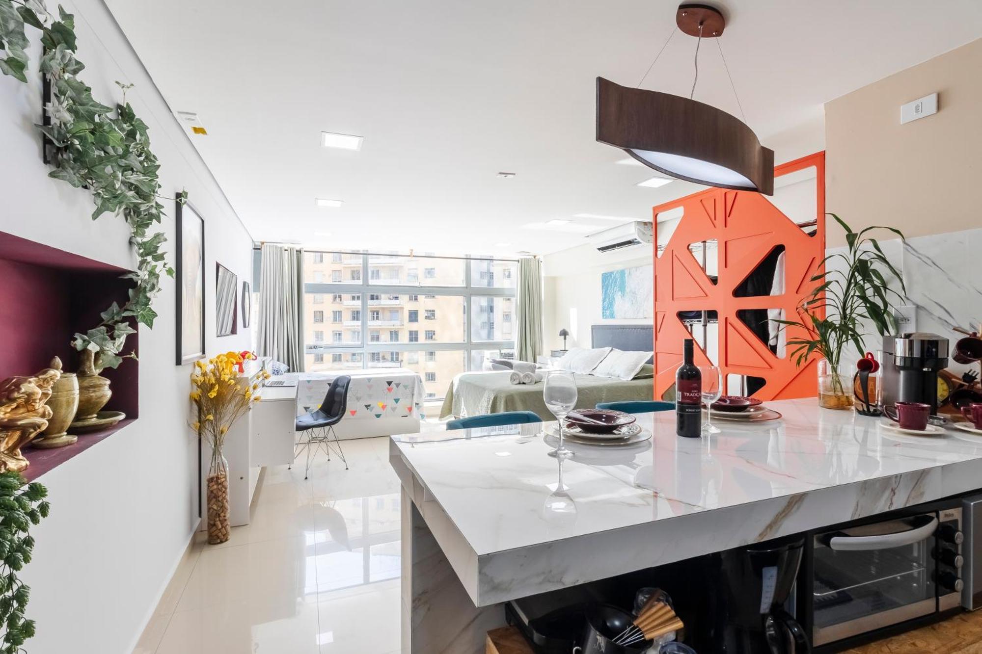 Apartamento Descolado E Completo No Sampasky *